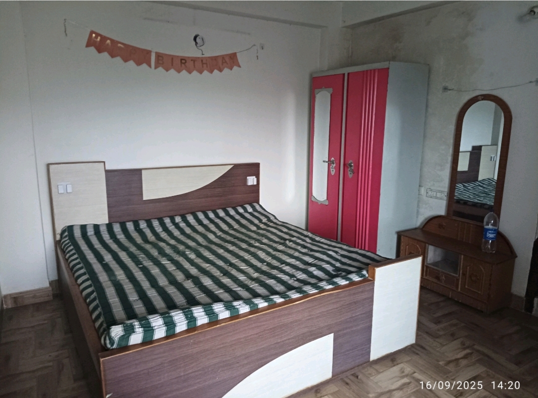 3 BHK Semi Furnished Flat for Rent in Matigara, Siliguri | Sagarmatha Ashiyana | Top Floor | ₹20,000