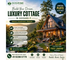 Own your dream cottage in Dooars—build, relax, and earn in nature.